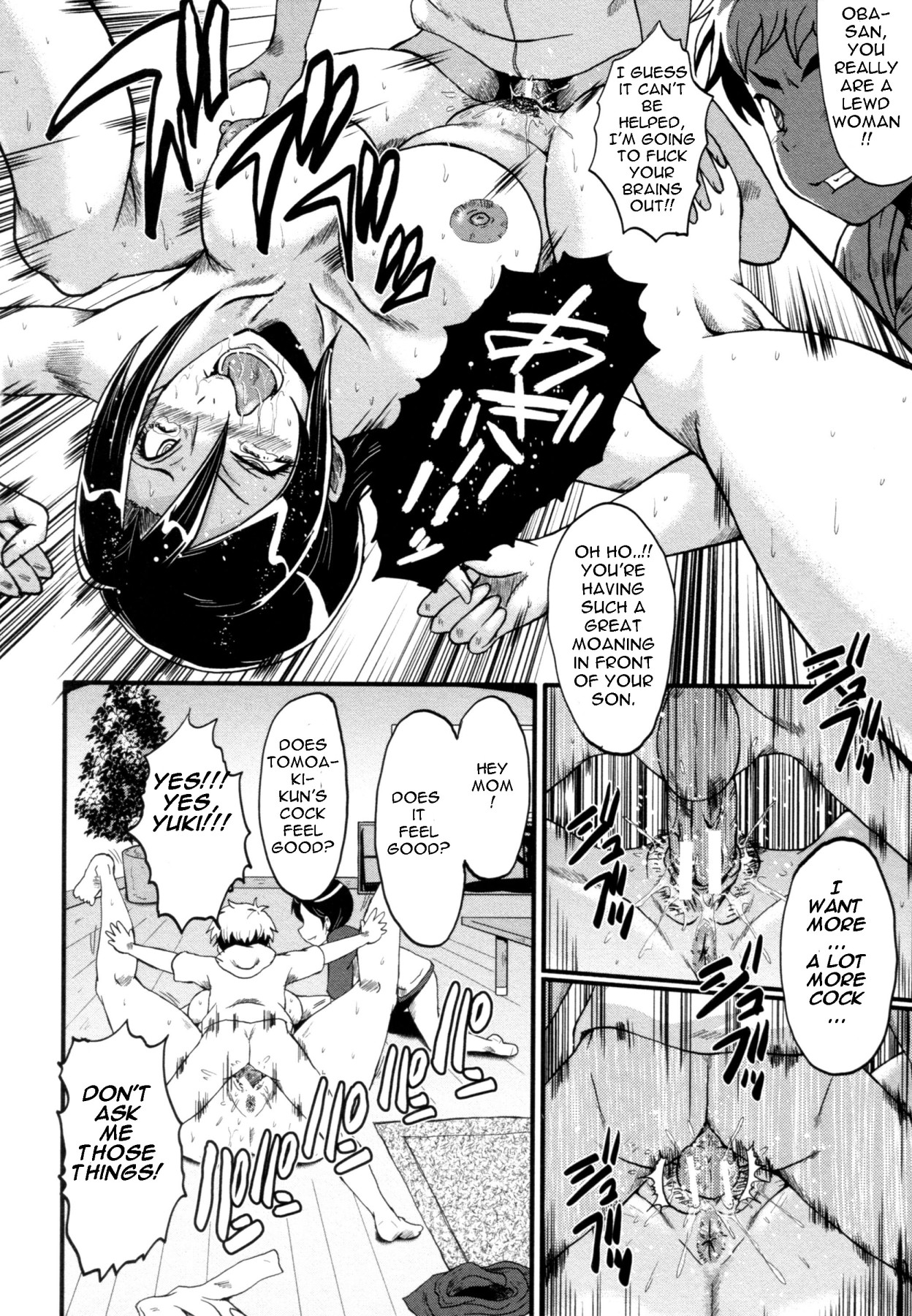 Hentai Manga Comic-The Mother and Daughter Fuckroom-Read-140